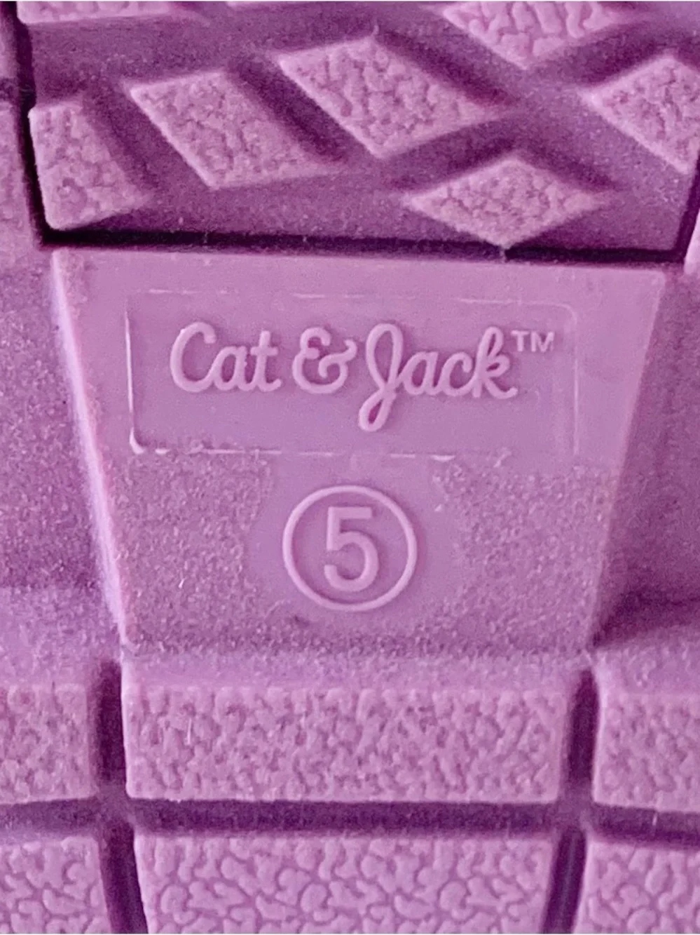 Cat & Jack Infant Toddler Light Purple Winter Boots ~ 5